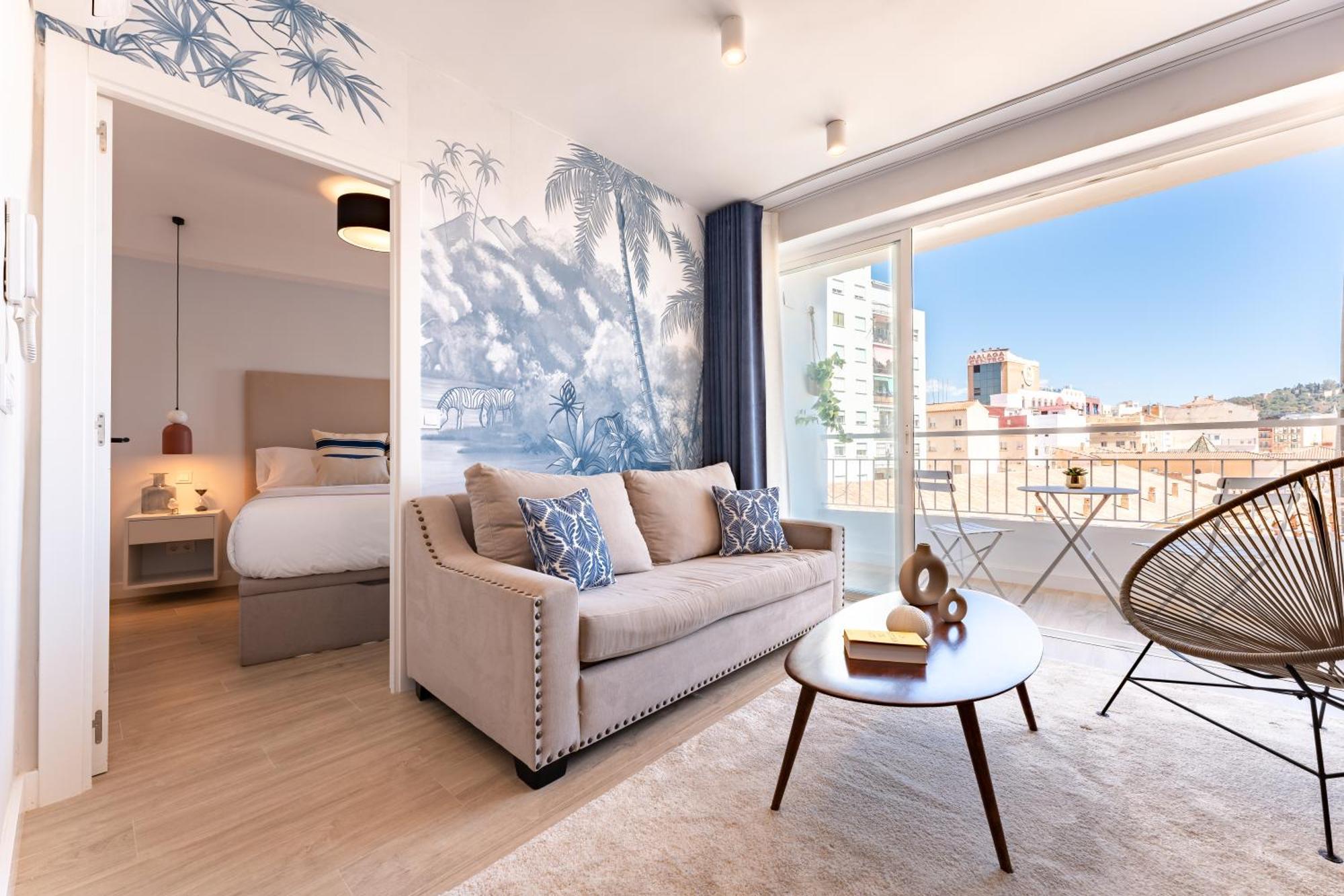 Bazan City Center Apartment Málaga Eksteriør bilde